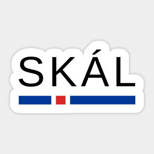 Skál Iceland Sticker